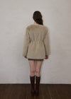 <予約商品>Waistmark eco fur coat