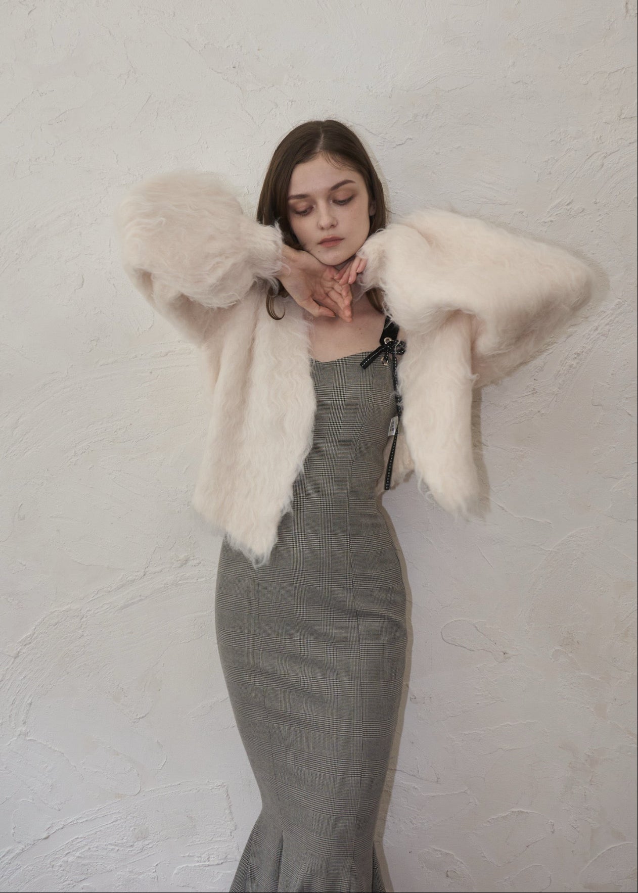 mermaid YILON White op yilon up Mermaid Long Fashion Bone 