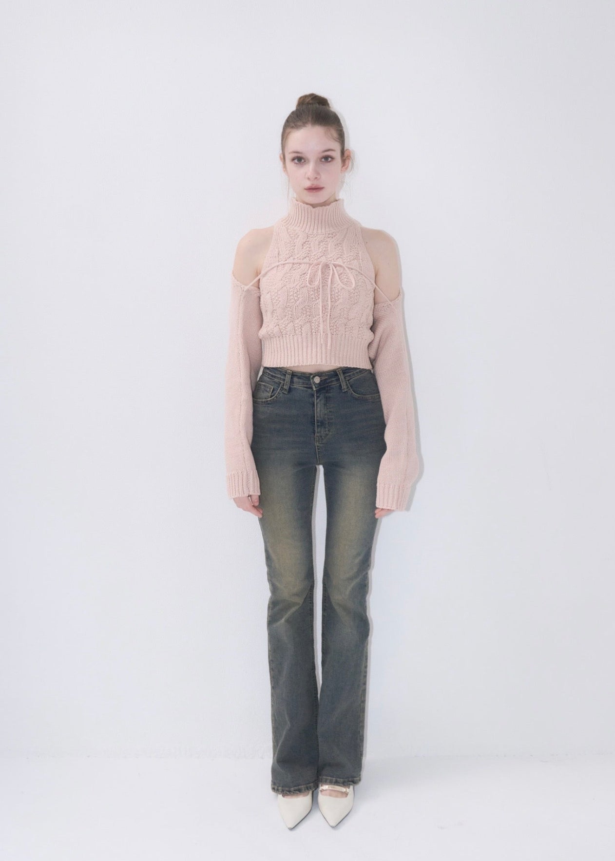 Layered knit ensemble – YILON