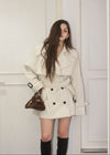 HERITAGE MELTON TRENCH COAT
