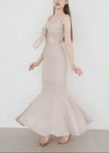 FRONT RIBBON MERMAID DRESS