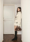 HERITAGE MELTON TRENCH COAT