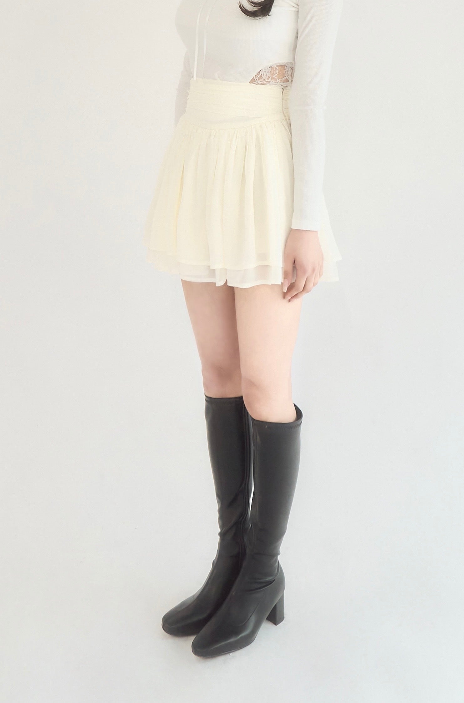 スカート YILON CHIFFON FAIRY SKIRT Chiffon fairy skirt – YILON