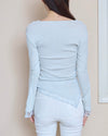DRAPE LACE TEE