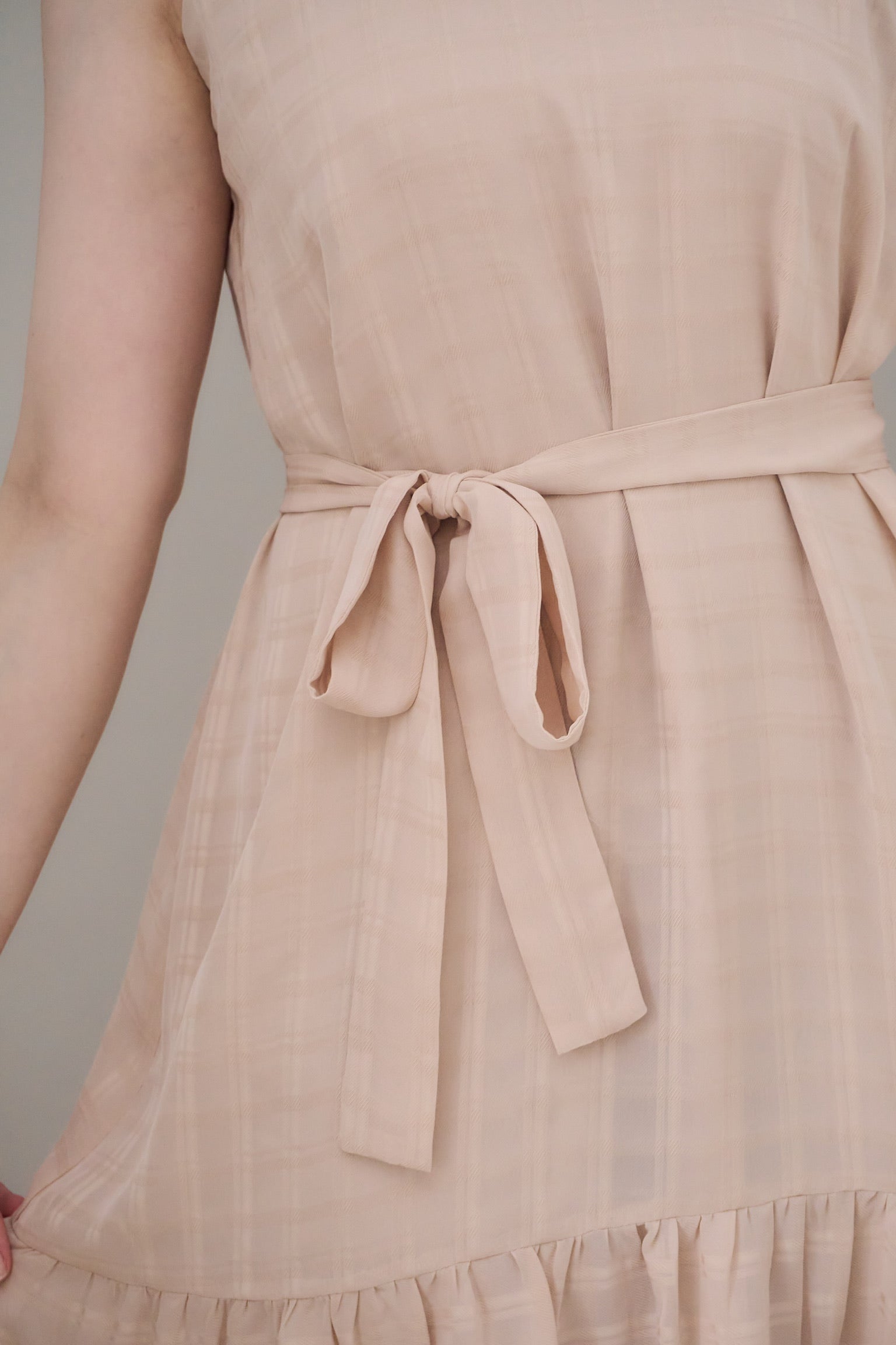 Ladylike check dress – YILON