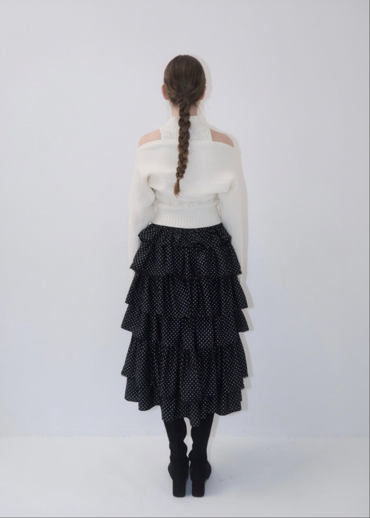 Layered knit ensemble – YILON