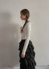 Rose ribbon cardigan