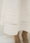 COTTON LACE SKIRT