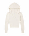CABLE HOODIE MINI KNIT