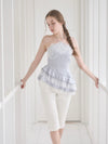 ASYMMETRIC HALTER NECK SATIN TOP