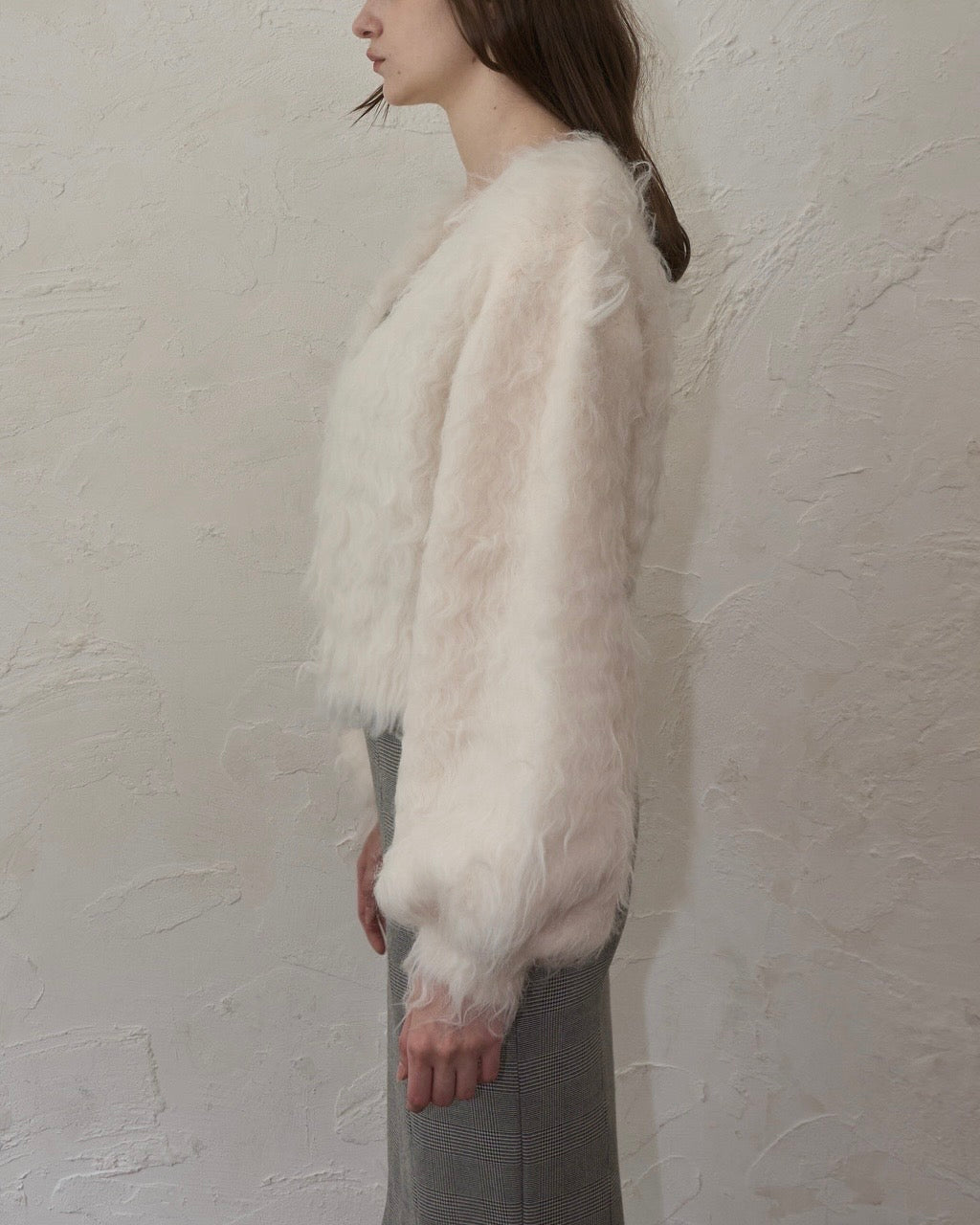 Shaggy drop cardigan – YILON