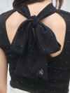 French sleeve bijou tee