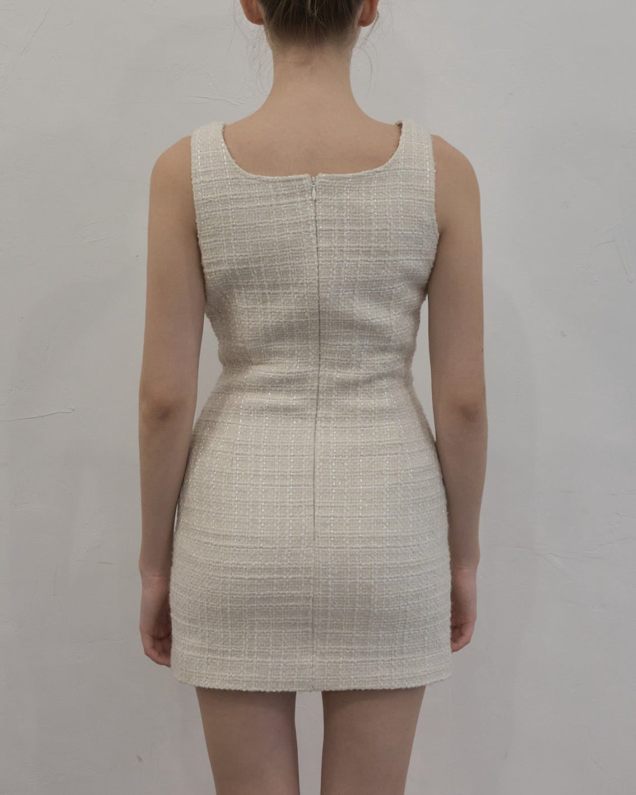 Twinkle tweed button op – YILON