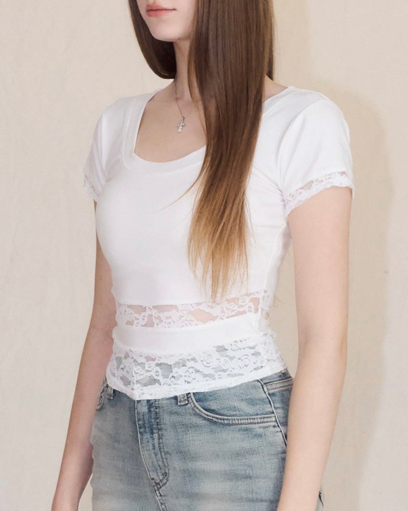 Lace docking tee – YILON