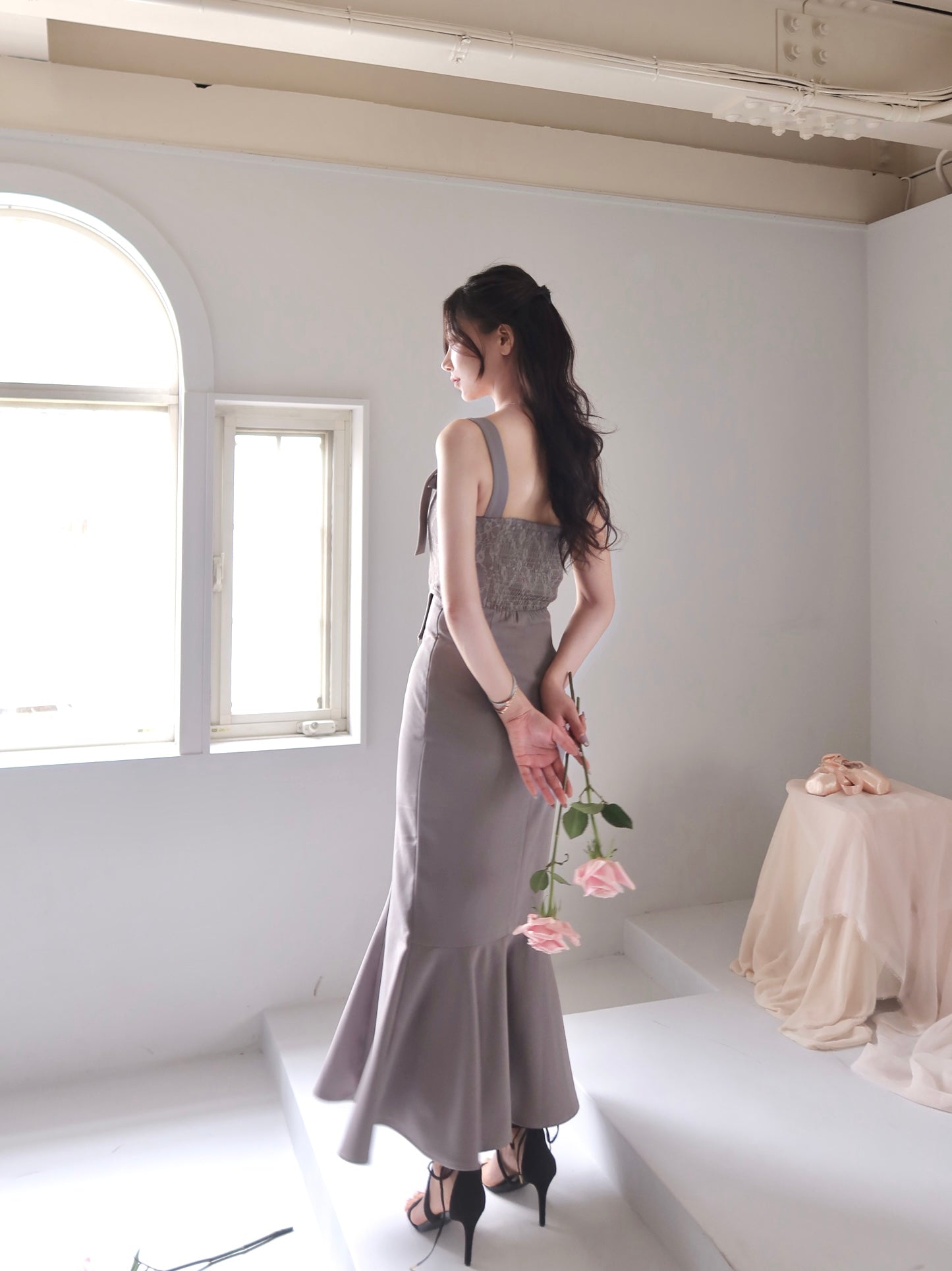 ワンピース YILON Romantic bustier dress m Romantic bustier dress – YILON