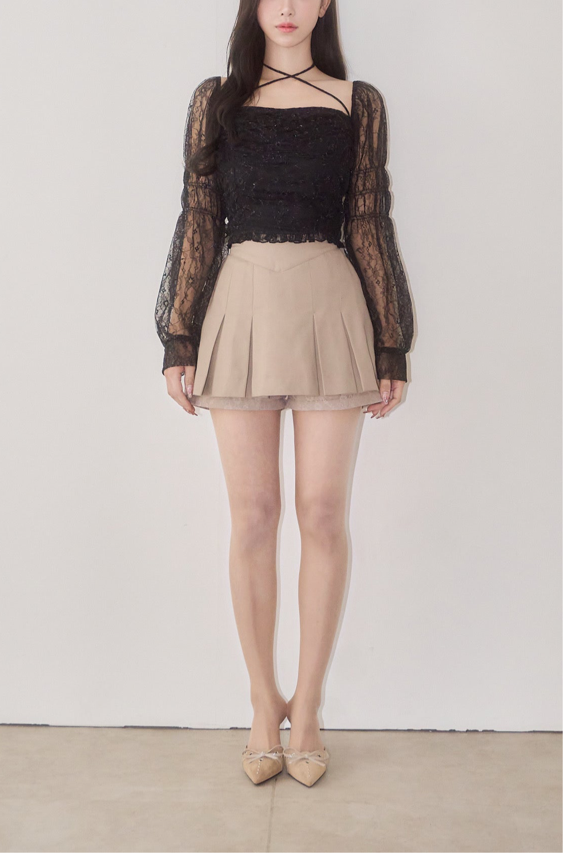 YILON イロン FLEUR LACE BLOUSE ivory Fleur lace blouse – YILON