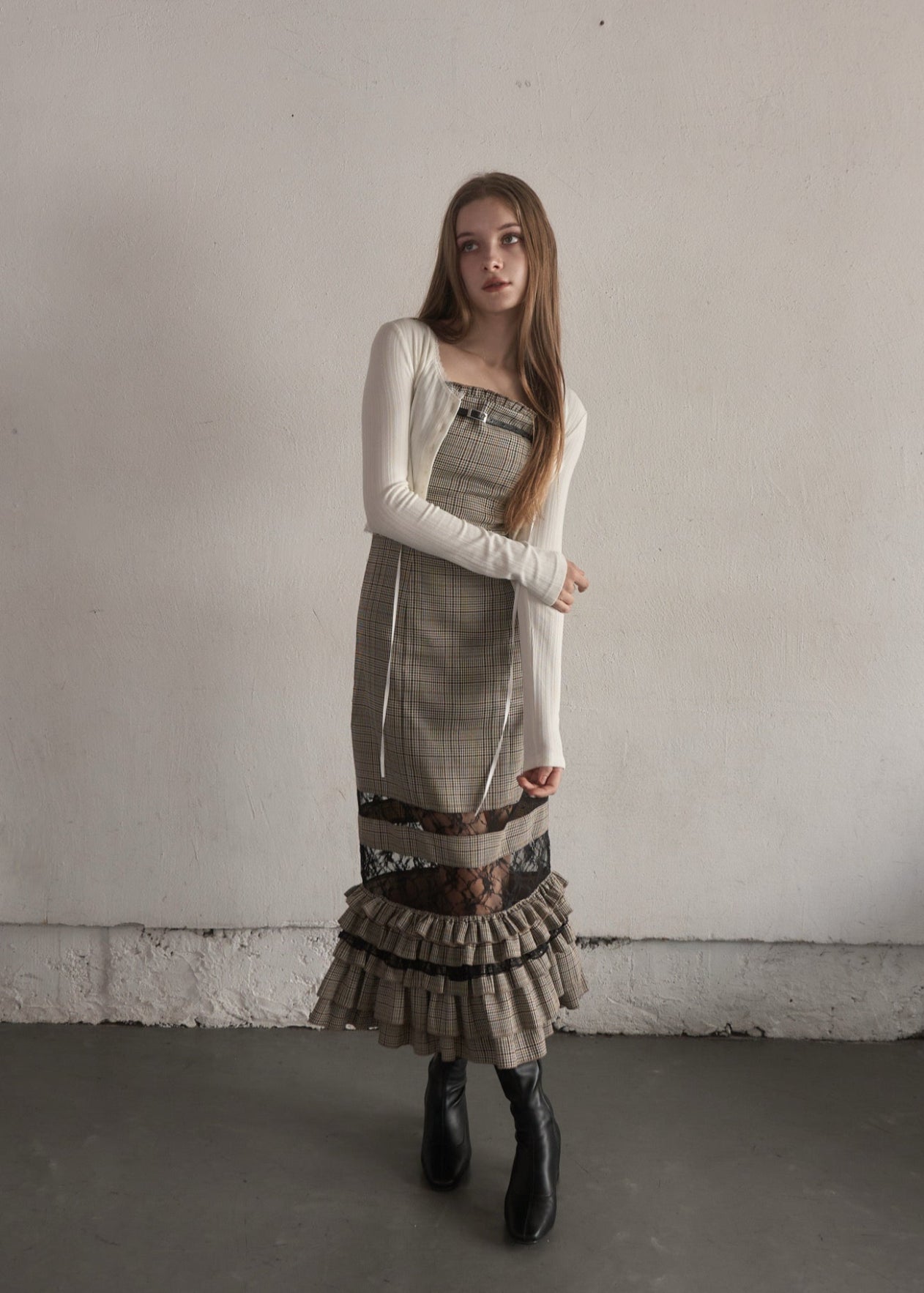 ワンピース YILON Feminine mermaid op とてもシルエットが美しく、商品名の通りスタイルアップが出来る