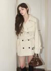 HERITAGE MELTON TRENCH COAT