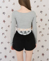 FLUFFY SHORT PANTS
