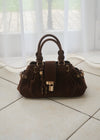 PADLOCK BELTED BAG