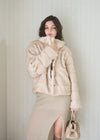 LUXE FAUX FUR COAT