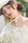 French rose blouse
