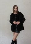 <予約商品>Waistmark eco fur coat