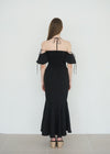 FEMININE COTTON MERMAID DRESS