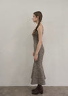 Tweed lace mermaid dress
