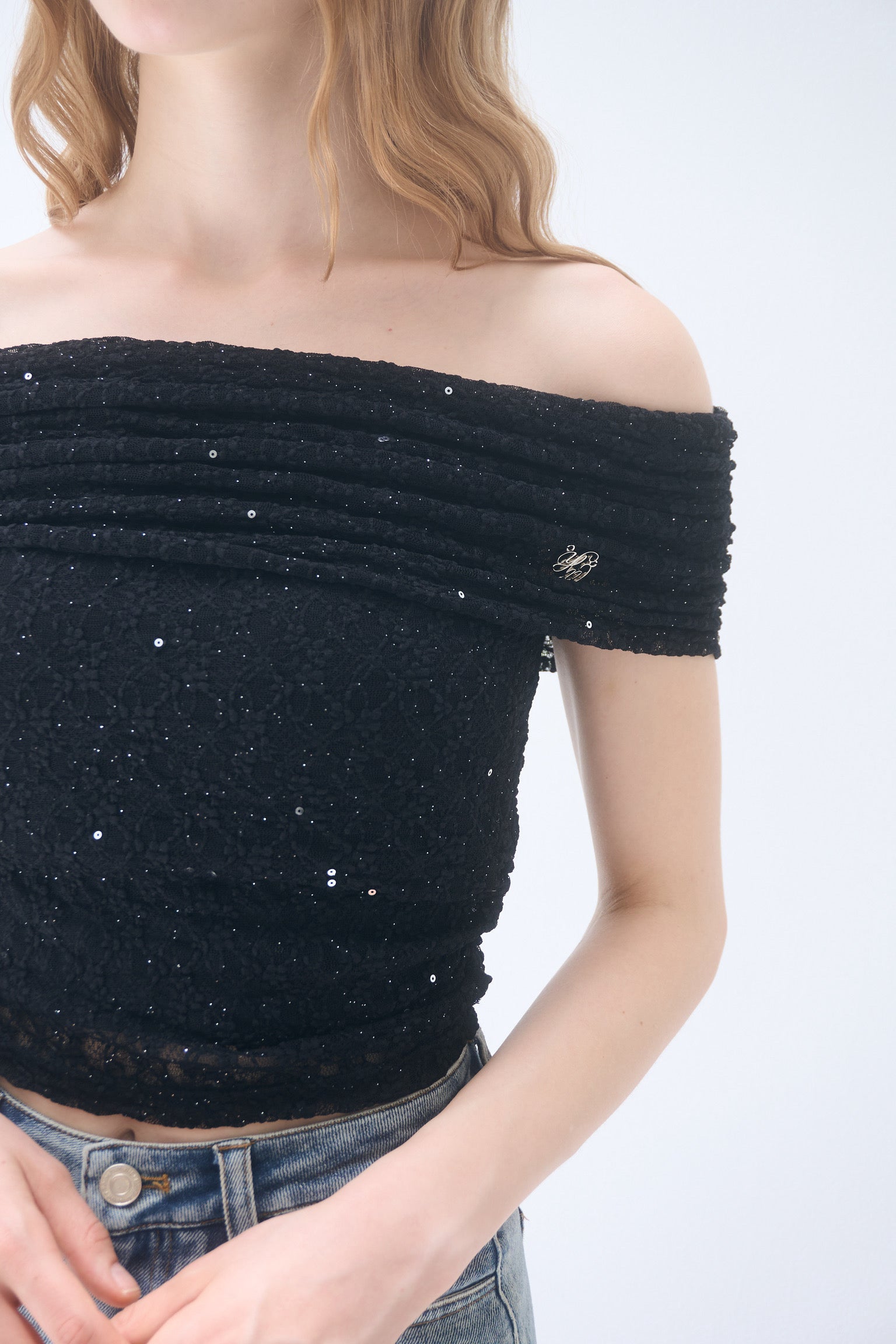Twinkle lace blouse – YILON