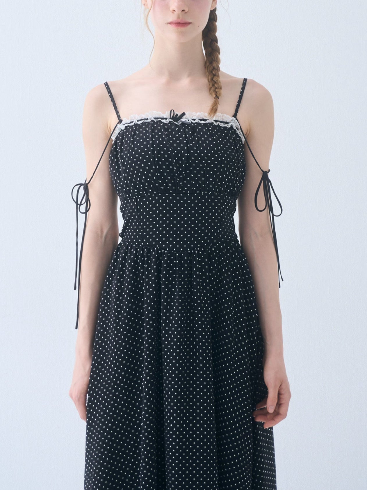 ワンピース YILON FRENCH DOT OP IVORY French dot op – YILON