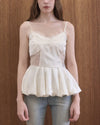BALLOON LACE CAMI TOP