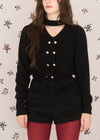 NAPOLEON BUTTON KNIT