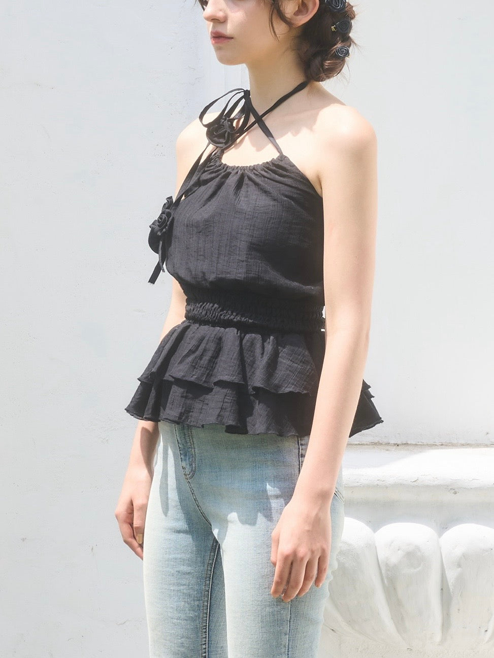 French rose blouse – YILON