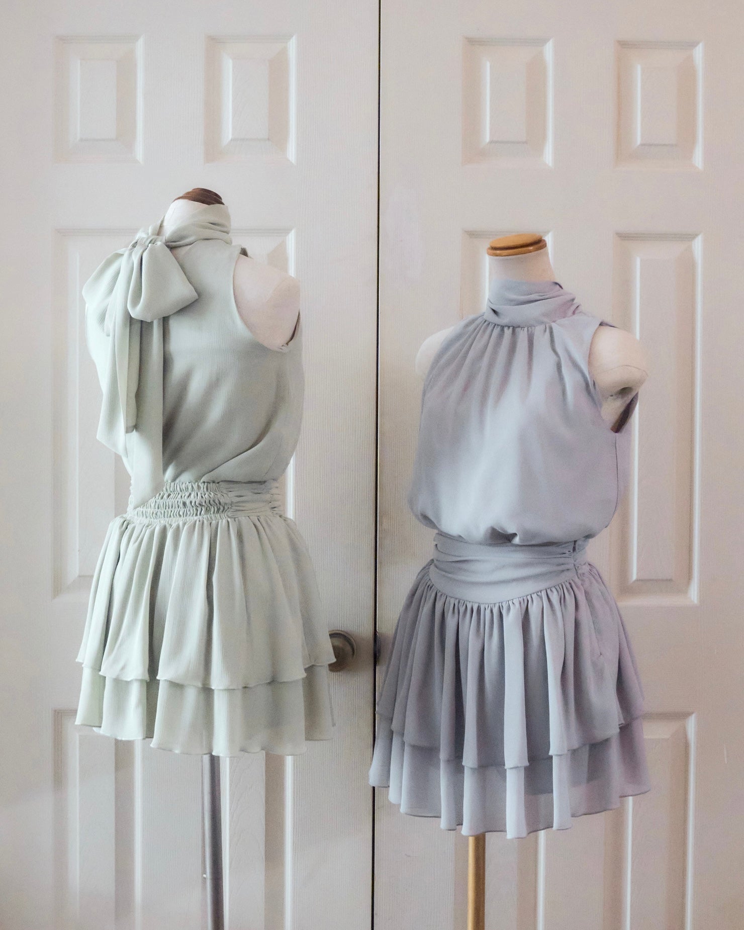 ワンピース YILON Bijou chiffon setup YILON イロン MADE Bijou chiffon setup - メルカリ