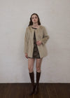 <予約商品>Waistmark eco fur coat