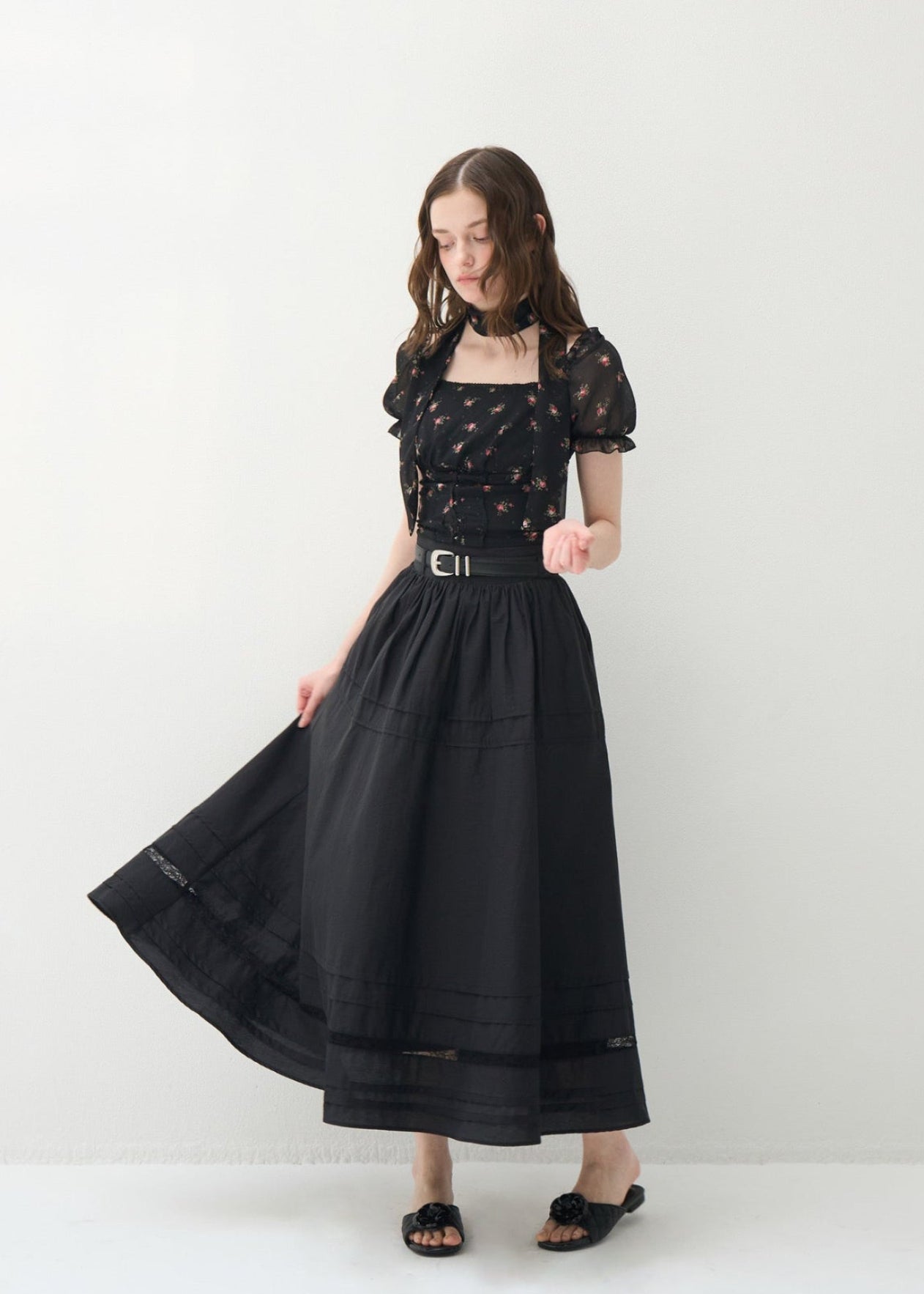 COTTON LACE SKIRT – YILON
