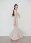 FRONT RIBBON MERMAID DRESS