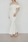 FEMININE COTTON MERMAID DRESS