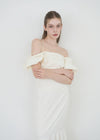 FEMININE COTTON MERMAID DRESS