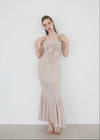 FRONT RIBBON MERMAID DRESS