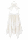 LACE TRIM TIERED CAMI TOP