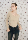 LACE RIBBON RIB TEE