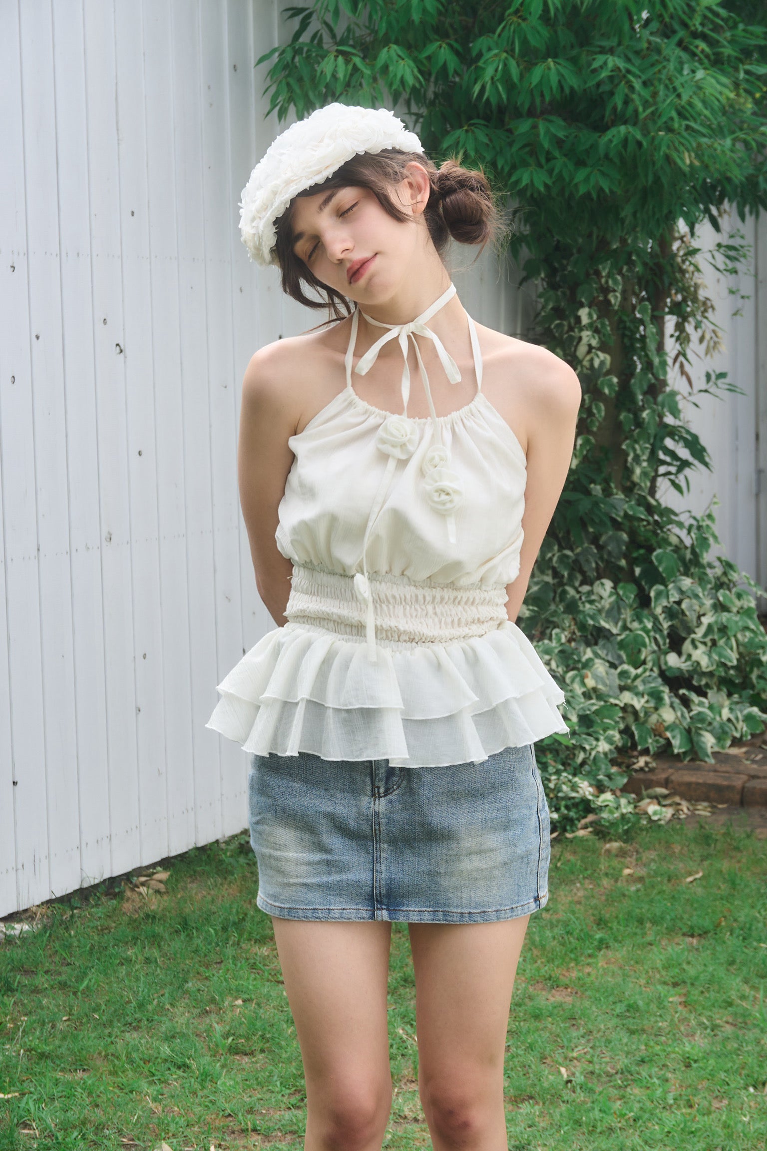 トップス Yilon LACE DOCKING TEE TOPS – YILON