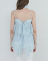 LACE TRIM TIERED CAMI TOP