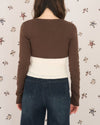 LACE LAYERED KNIT