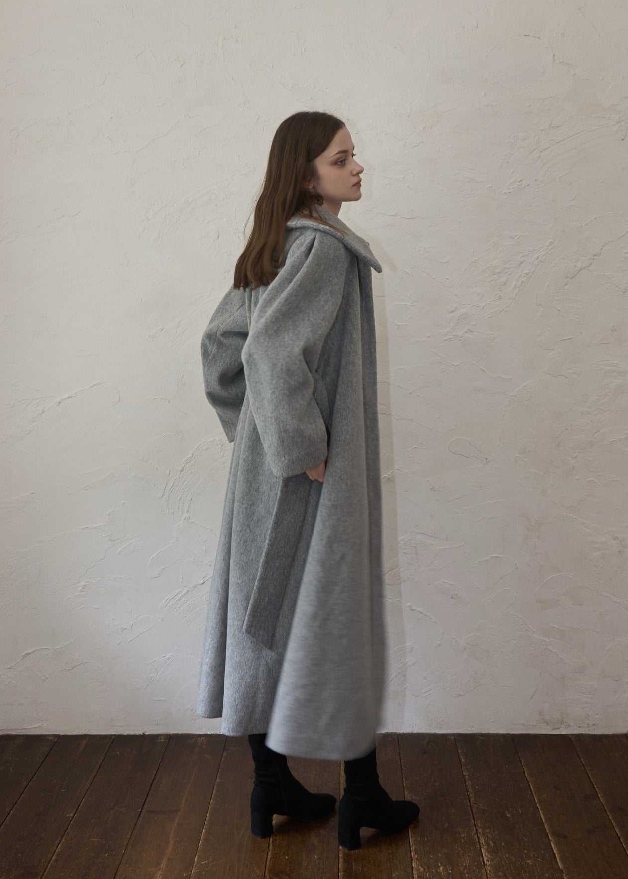 Serene shaggy Coat – YILON