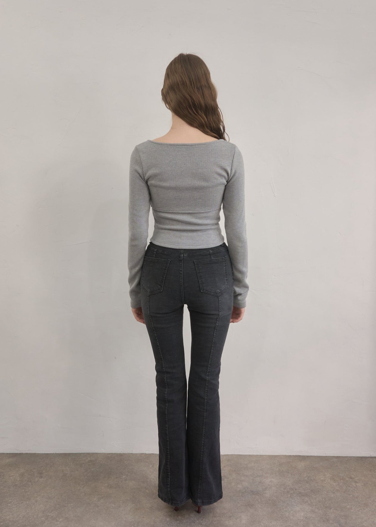 Rib ensemble button tops – YILON