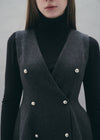 Classic gilet dress