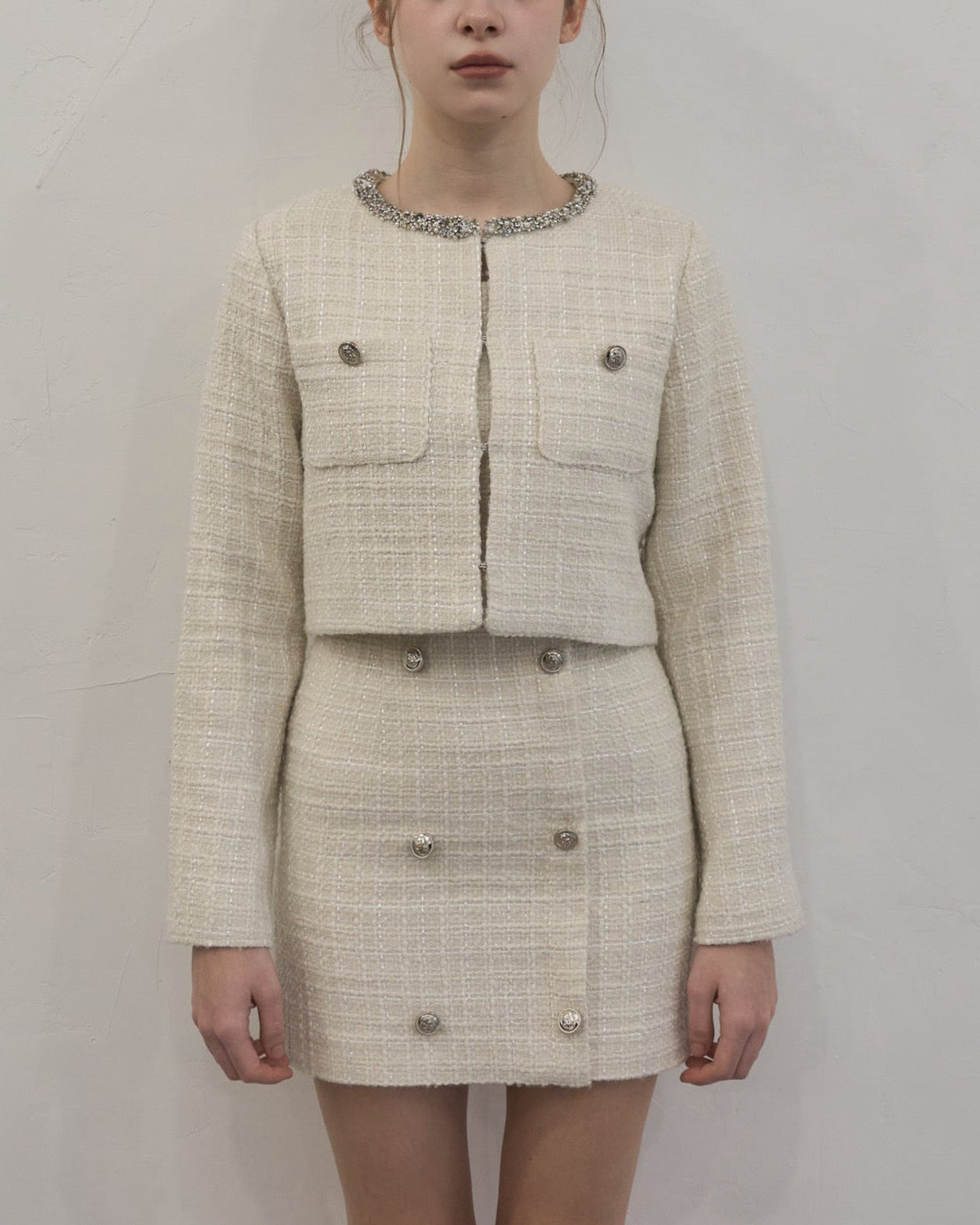 Twinkle tweed jacket – YILON